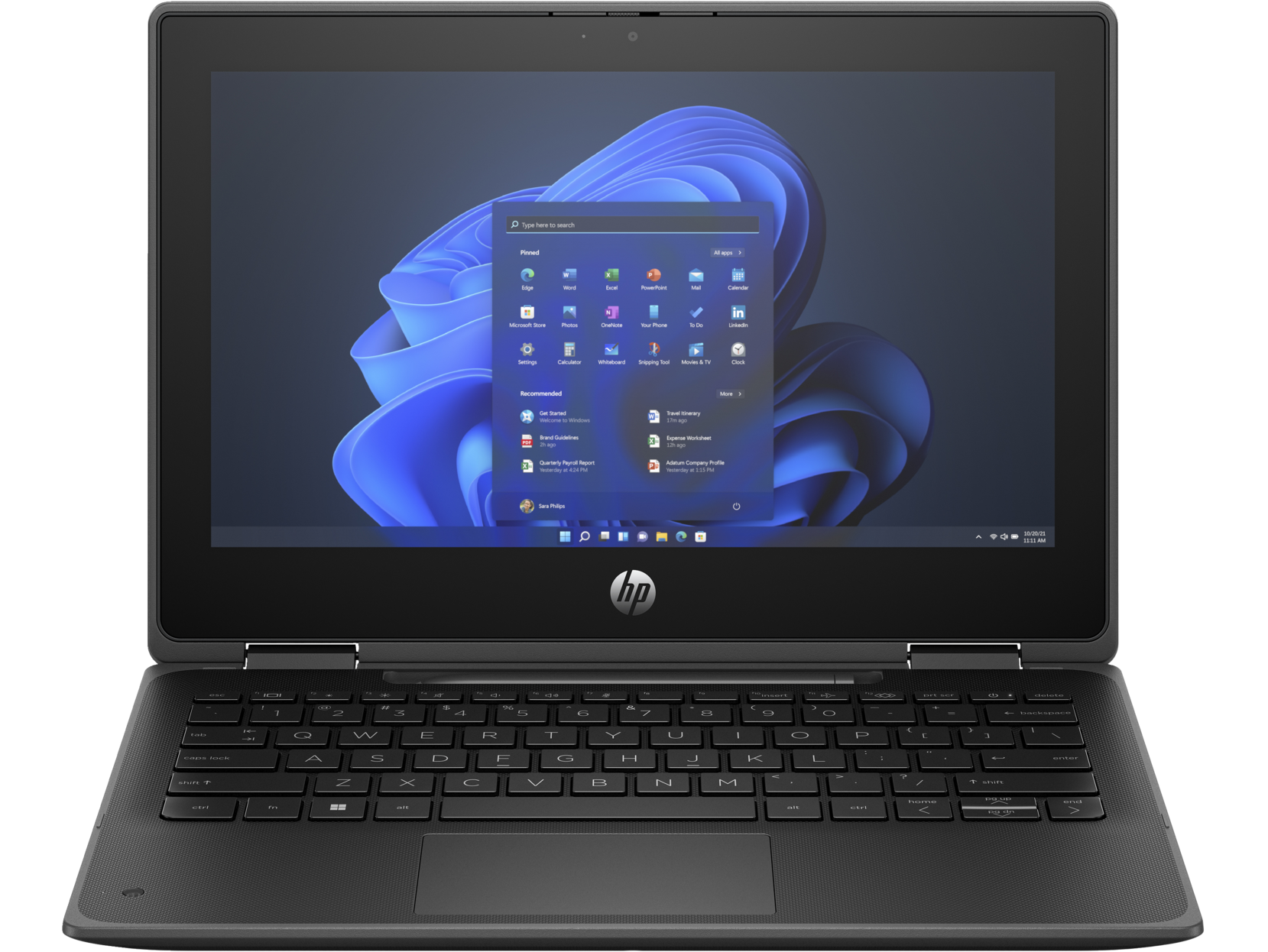 hp_pro_x360_fortis_11_g11_001 HP Pro x360 Fortis 11 G11 Intel N100 2-in-1 Touch Laptop with Pen - Image 1